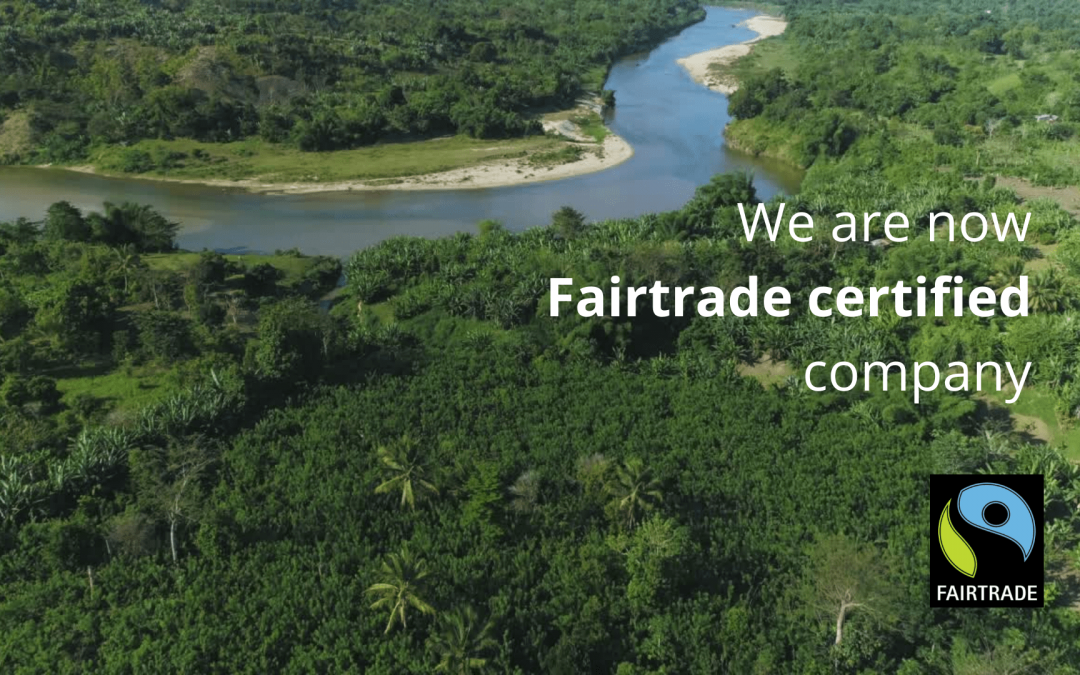 Our vanilla is now Fairtrade certified